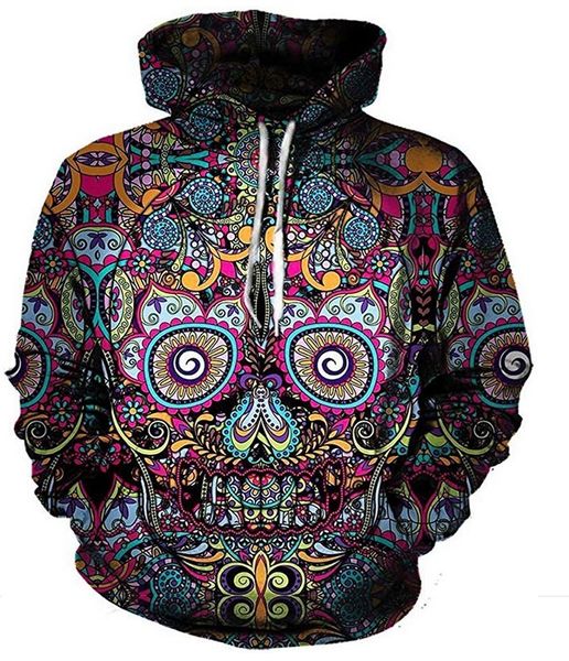 

plstar cosmos skull hoodie 3d hoodie hoodies men women new fashion autumn hooded sweatshirt 2018 long sleeve pullover, Black