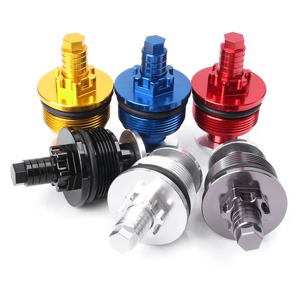 

37mm cnc front absorber screw cover cap preload adjusters fork bolts for ninja 250r / for cbr250