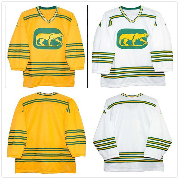 

пользовательские vintage wha чикаго пумы # 30 cam newton # 12 pat стэплтон хоккей трикотажные прошитой ваше имя любой номер customized вышит, Black;red