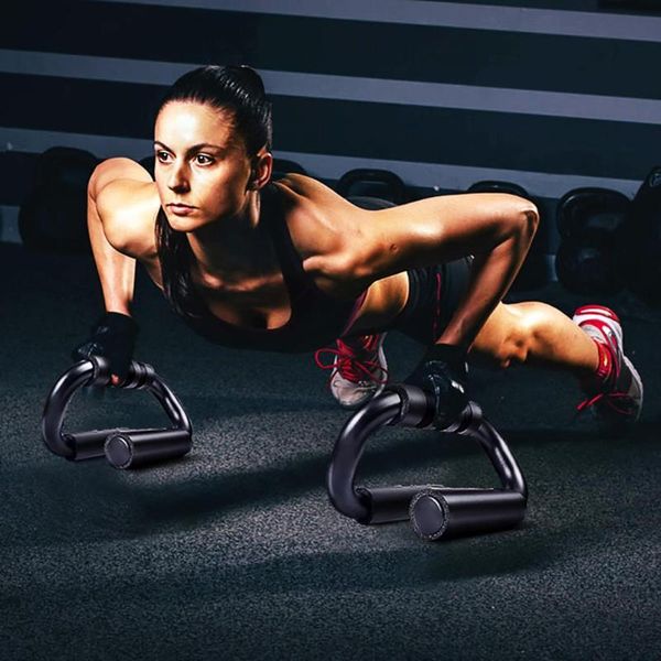 

s shape push-up stand aluminium alloy home fitness chest training equipment