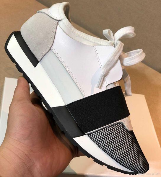 

2019 womens design sports shoes lightweight sneakers leather comfortable casual party dress fashion shoes with original box qp, Black