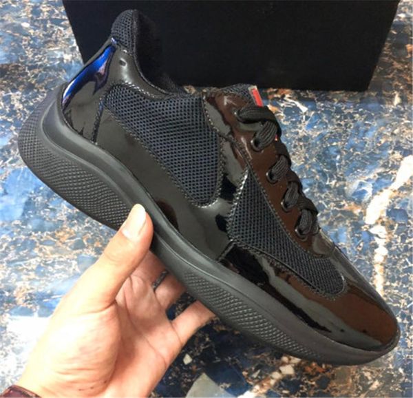 

2020 cloudbust casual shoes luxury fashion 18ss designer sneakers casual shoe men women genuine leather fashion paste shoes 011c, Black