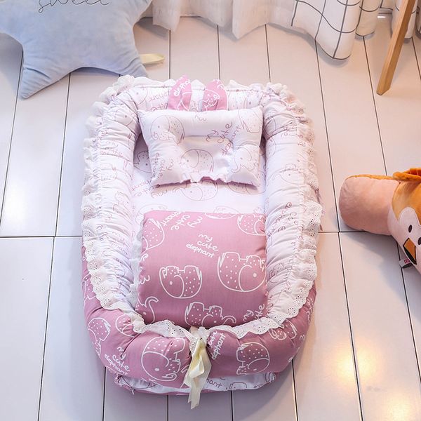 New Design Baby Nest Bed Crib And Washable Crib Travel Bed For