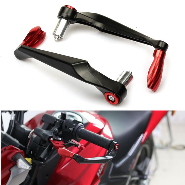 

7/8" aluminum motorcycle brake clutch lever universal replacement handguard protector hand guard for motorcycle racing dirt bike