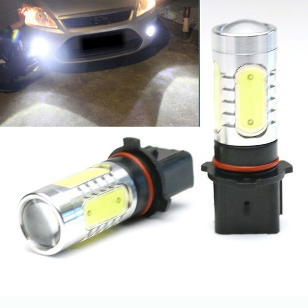 

2pcs white cree chips led high power p13w cob led drl fog lights bulbs for