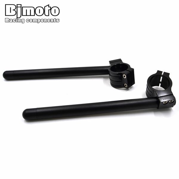 

bjmoto universal motorcycle clipon handle bar 33mm 41mm 48mm 37mm 43mm 35mm 45mm fork tubes cnc clip-ons 7/8" handlebars