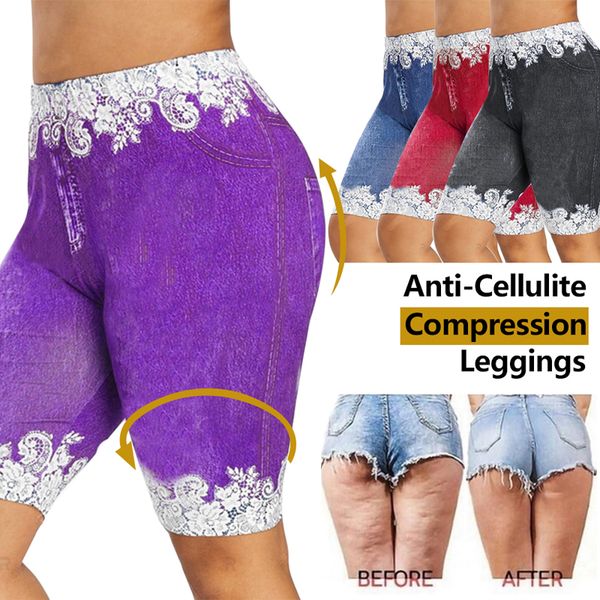 

2020 lace gym sports shorts women high waist skinny tights woman leggings yoga shorts fitness cycling running workout gym, White;red