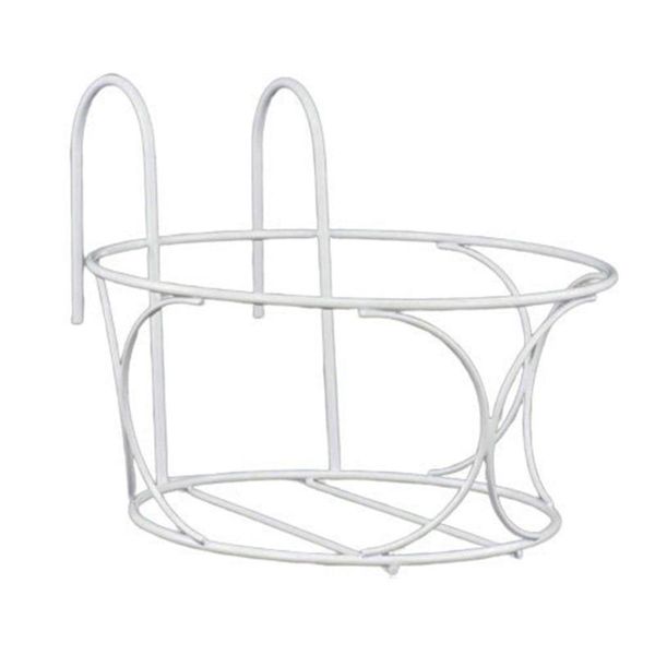 

hanging plant stand balcony railing flower rack iron beautiful adjustable anti-rust chic flower rack bandejas soporte macetero
