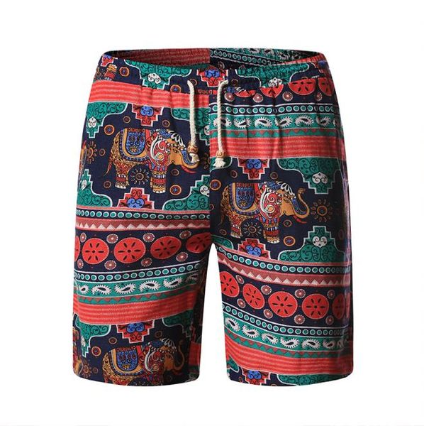 

various print mens beach shorts summer vacation sun seaside male short pants casual fashion mens clothing, White;black