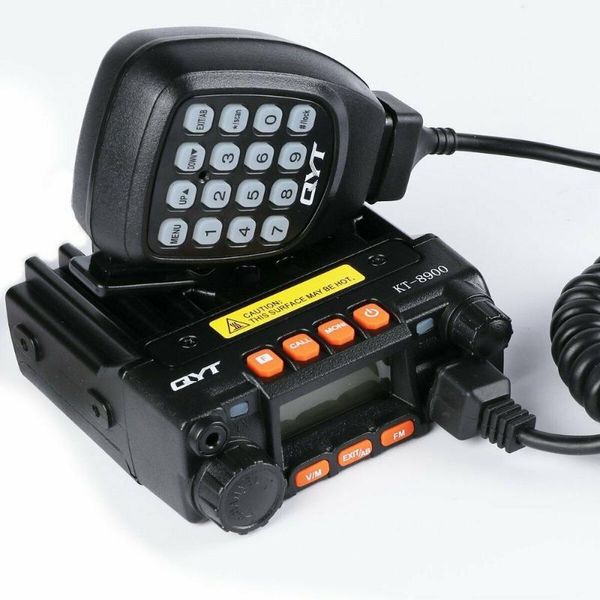 

qyt kt-8900 dual band transceiver vhf / uhf 25w moblie трансиверов 2 way радио