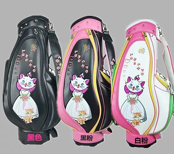 Fast Shiping New Women Ladies Golf Staff Bag Cart Bag Borsa da viaggio 3 colori disponibili