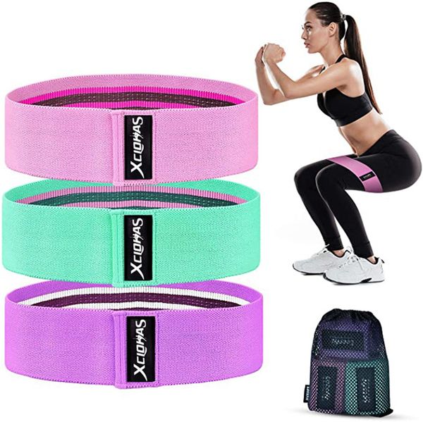 

xc lohas 3 уровни сопротивления bands бедра обучение йога rubber band expander резинка бодибилдинг упражнения фитнес-оборудование