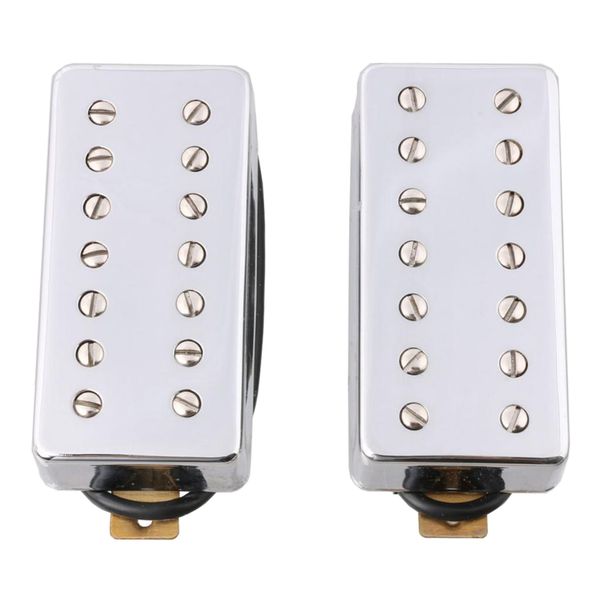 

high output guitar pickup double coil humbucker pickups neck and bridge set white