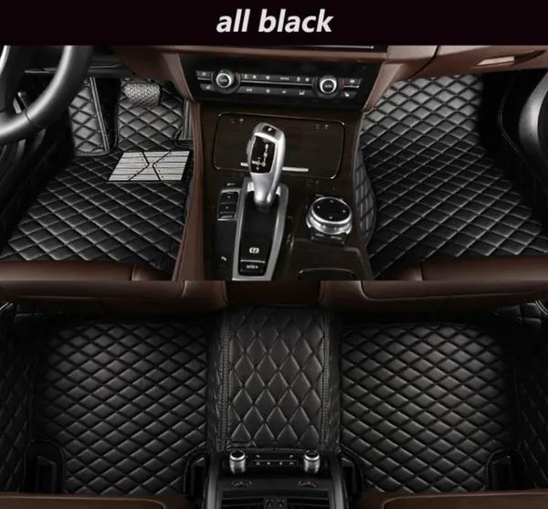 Per Infiniti ESQ 2014-2017 Tappetini per auto Foot Pad Luxury Surround Pelle impermeabile