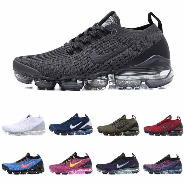 

2019 knit 3 0 fly 1 0 running hoe men women bhm red orbit metallic gold triple black de igner hoe neaker trainer 36 45