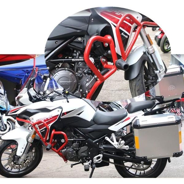 

motorycle upper & lower engine bumper cover tank protector carsh bars for benelli trk 251 2018-2019 trk251