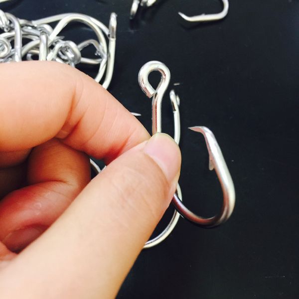 

15pcs 16 /0 mustad fishing hook stainless steel tuna circle fishing hook mustad hook for fishing