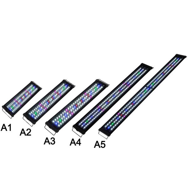 

led aquarium light 30cm 45cm 60cm 90cm 120cm full spectrum for freshwater fish tank plant marine 1pc