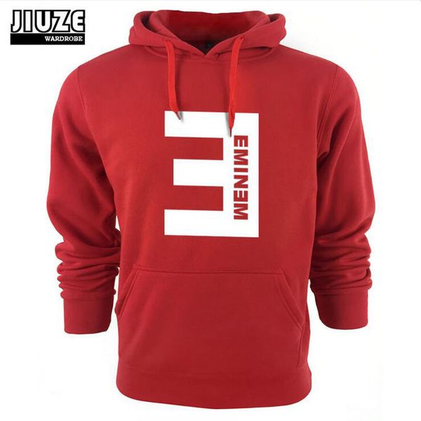 

eminem оптово-2016 новый зимний мужские толстовки eminem printed сгущает пуловер em толстовка мужская спортивная одежда мода, Black