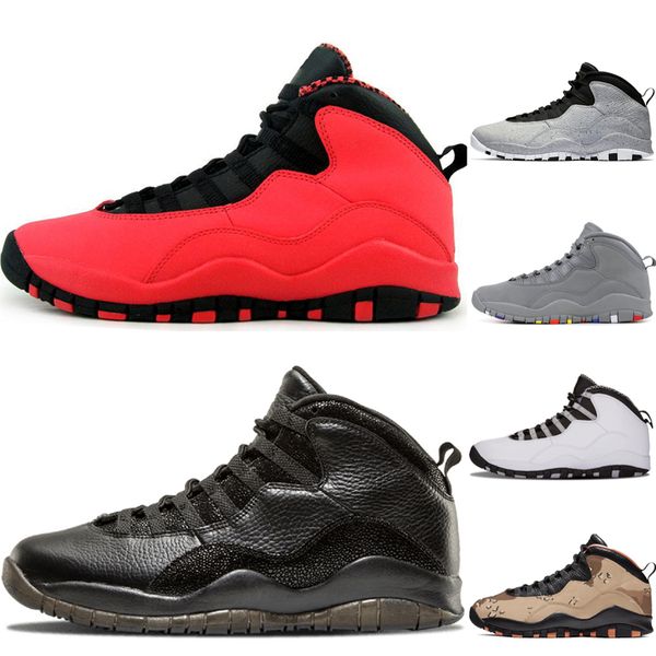 

2019 mens basketball shoes 10 tinker cement desert camo 10s mens cool grey chicago westbrook i m back trainers sports sneaker shoes