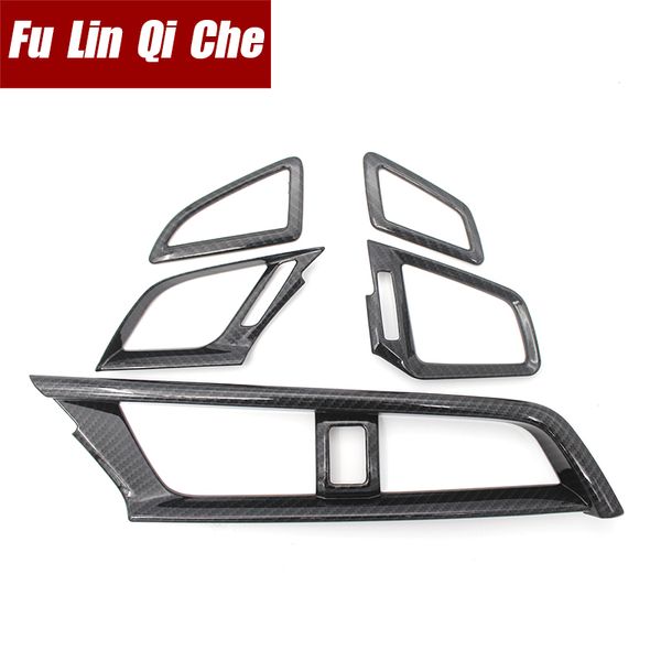 

garnish trim front air a/c condition outlet vent hoods frame stick cover for civic 2016 2017 2018 2019 drive on left