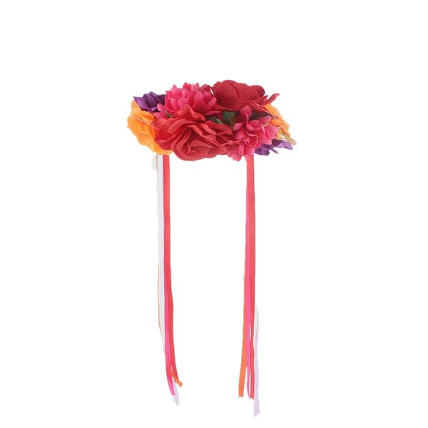 

colorful halloween girls hair accessories party headband simulation roses funny hair accessories flower headwear