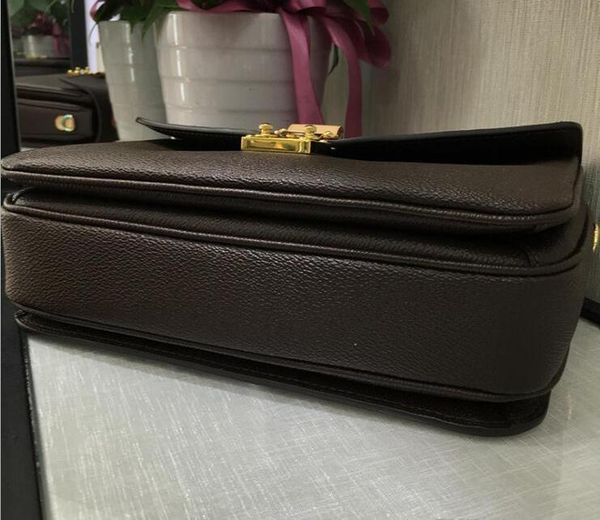 

b real leather bags classic 25cm messenger bag women genuine leather handbag luxury designer iconic bag shoulder bags lady casual tote metis