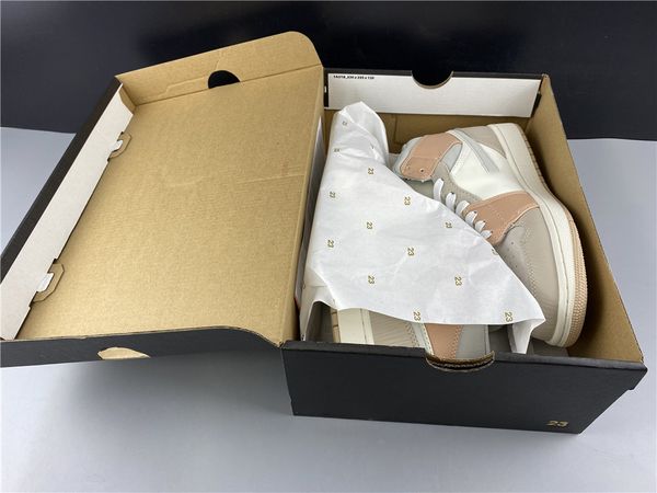 

2020 women men 1s basketball shoes 1 mid khaki designer luxury trainers athletic shoes sports sneakers with box