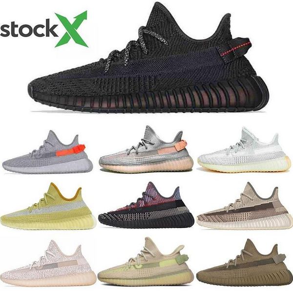 

kanye west running shoes desert linen men women v2 designer shoes purple yeshaya black static cloud white lundmark sneakers trainers stockx