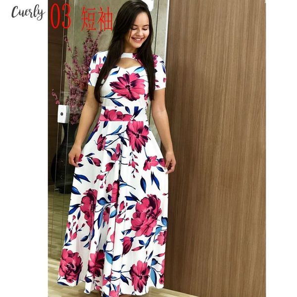 

elegant spring autumn women dress 2020 casual bohmia flower print maxi dresses fashion hollow out tunic dress plus size, Black;gray