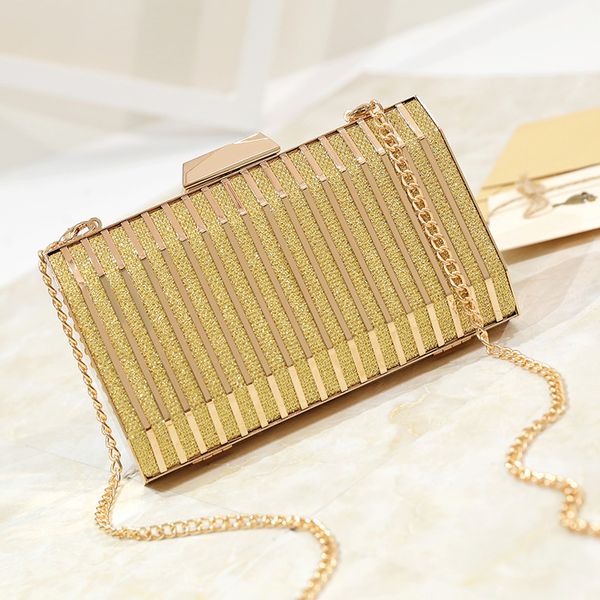 

evening bags 20020 women's hand shoulder bag fashion solid color ladies clutch korean version of simple