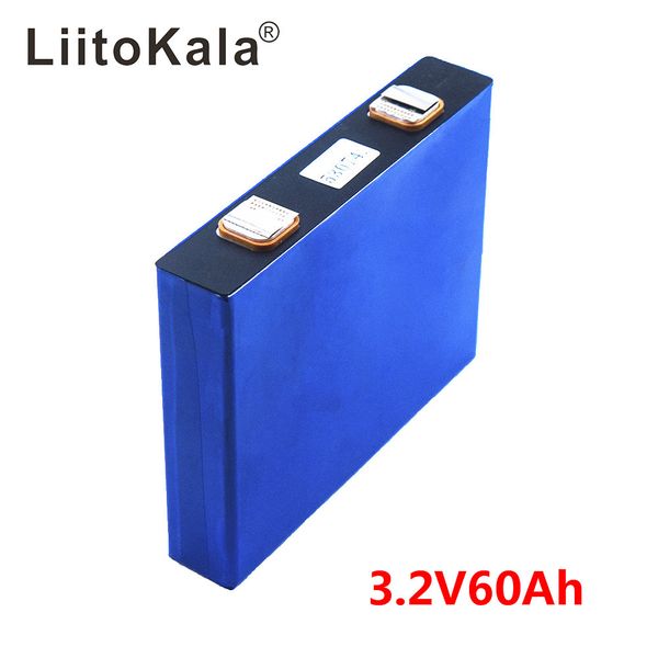 

liitokala 3.2 v 60ah lifepo4 аккумулятор 150a 3c высокий выходной ток diy 12v 24v 36v солнечный инвертор электрический автомобиль тренер гол