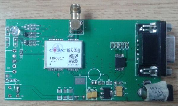 

bd2+gps dipper two generation dual system dual mode hx6317 satellite experimental test board and development board
