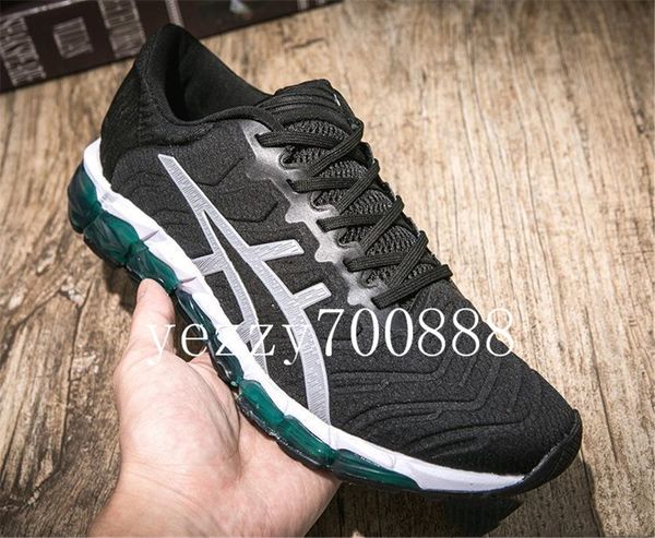 

2020 с коробкой gel-quantum 360 5 молодёжных mens нового running амортизирующей обувью белых черные красного пьемонтом серых студенты кроссо, Black