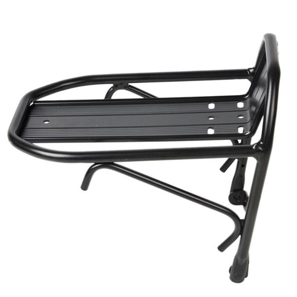 

aluminum alloy mtb road bike bicycle front rack carrier panniers bag carrier luggage shelf cycling bracket durable & sturdy ne