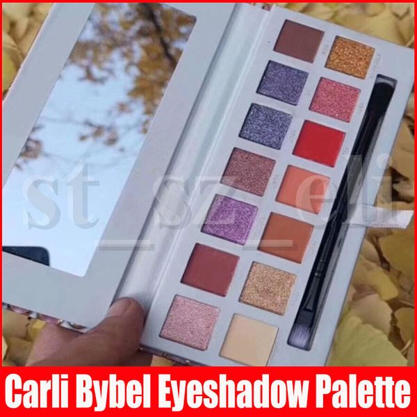 

New Eye Makeup палитра 14 цветов Shimmer Matte Eyeshadow палитр Carli Bybel Eye Shadow Make Up