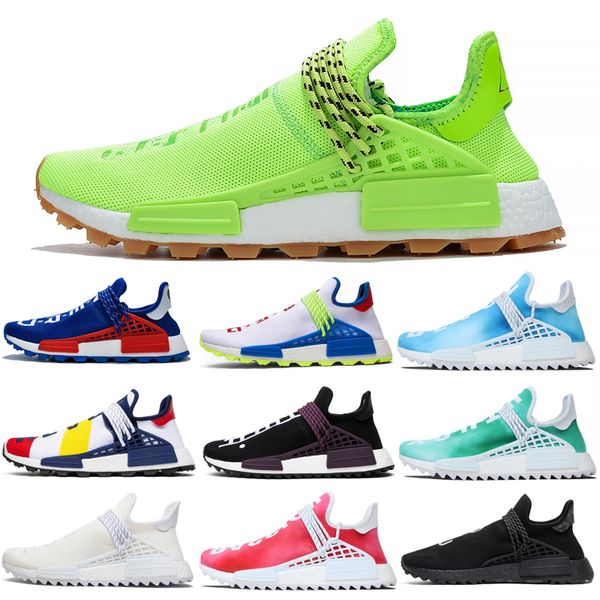 

nmd human race trail hu running shoes unique future feel alive look within other women mens pharrell williams sports sneakers 36-47