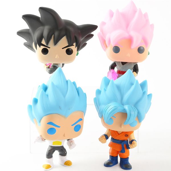 

discout dragon ball super toy son goku action figure anime super vegeta pop model doll pvc collection toys for children christmas gifts