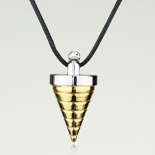 

tengen a gurren lagann core drill necklace simon anime cosplay, Silver