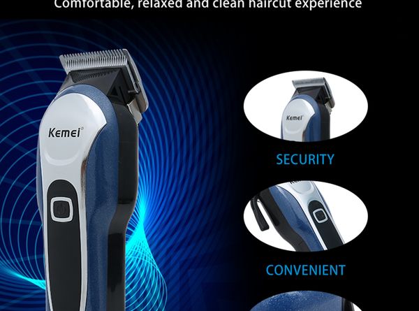 

kemei hair trimmer km-1995 cordless professional rechargeable hair clipper haircut machine lcd display newclipper rgari