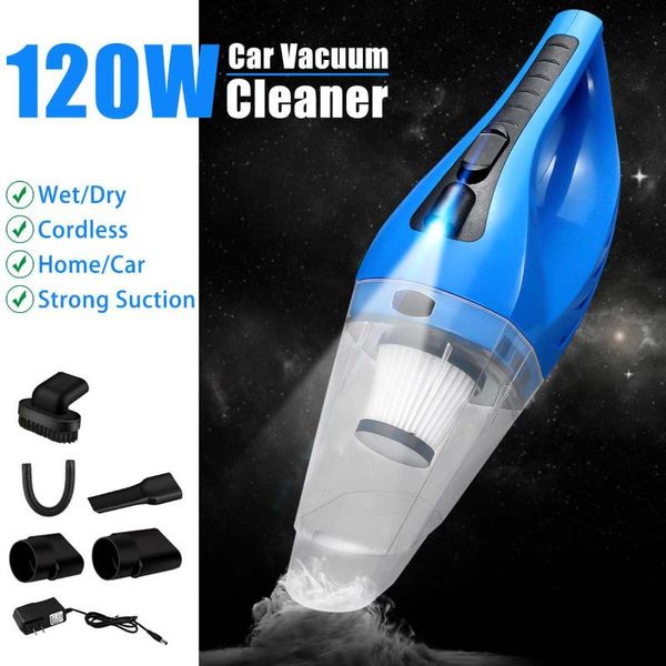 

12v 150w беспроводная мини автомобильный пылесос wet dry cordless главная ручной пылесос strong всасывания пыли двойного использования