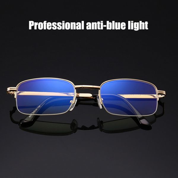 

завод цена новый лидирующий кристалл складные очки для чтения оптом anti-синие очки линзы с очками дело бесплатная доставка y1002