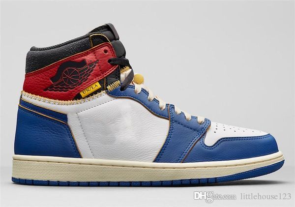 

Аутентичный союз 2018 x 1 High OG NRG LA Лос-Анджелес Синий носок Varsity Red Storm 1S Баскетбольная