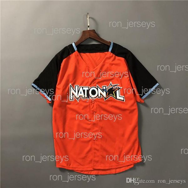 

Baseball Suit Short Sleeve Men's Card Loose TOP quality jerseys 18/19 Superior quality sportswear 668