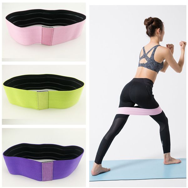 2019 Elastic Yoga Resistance Assist Band Loop Body Building