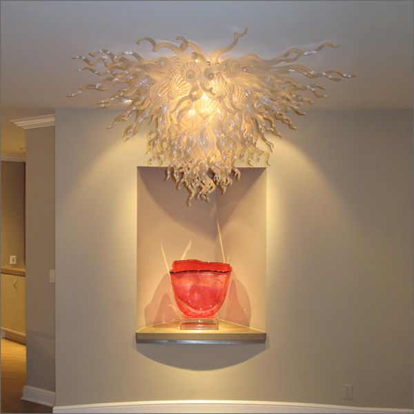 

dale chihuly style beautiful amber glass pendant light tiffany style spiral drop crystal chandeliers stair lights for staircase