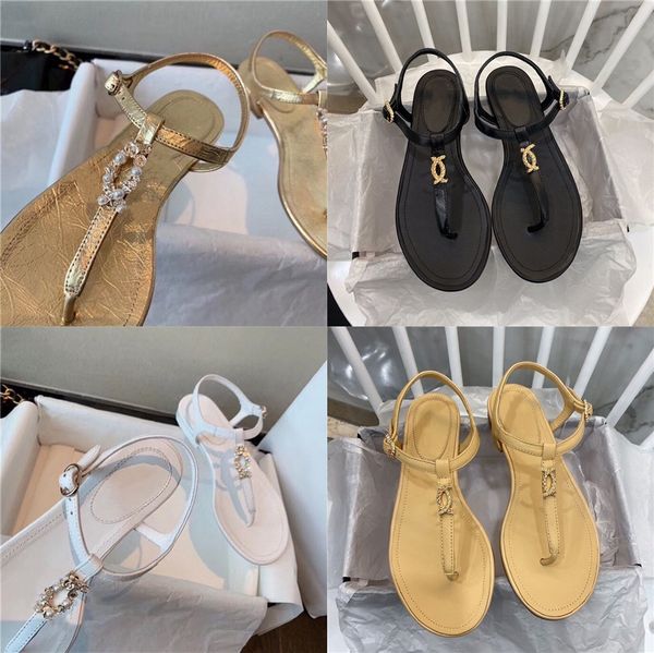 

43 large bead sandals women 2020 summer new european and american handmade beaded fashion women shoes#519, Black