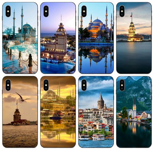 

tongtrade] turkey istanbul sceneary building case for iphone 11 pro max x xr xs 8 7 6 5 plus galaxy a6s huawei mate 20 pro redmi go y3 case