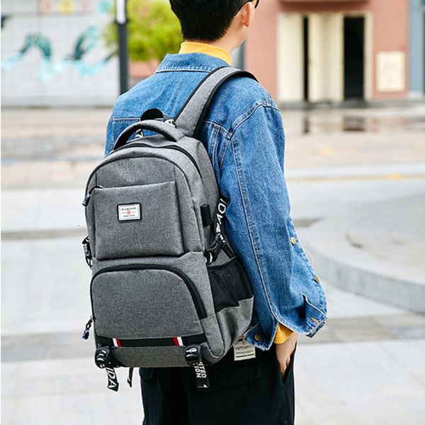 

2020 usb charging lapbackpack women school backpacks schoolbag for teenagers man student book bag boys satchel travel bags