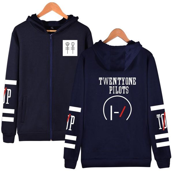 

twenty one pilots мужские толстовки и фуфайки женщины hip hop harajuku крупногабаритные tracksuit мужчины sudaderas hombre, Black